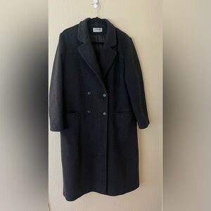 J.G. Hook Classic Wool Trench Coat